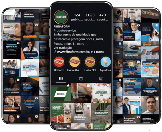 Com conteúdos estratégicos, campanhas ativas e sites otimizados.